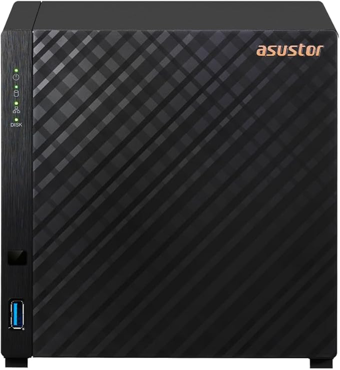 Asustor Drivestor 4 Gen 2 AS1204T, 4 Bay NAS, Quad-Core 1.7GHz CPU, 2.5GbE Port - Image 2