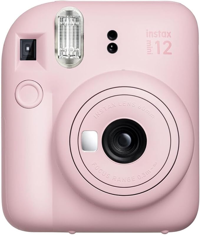 FUJIFILM INSTAX Mini 12 Instant Film Camera | Blossom Pink Bundled - Image 2