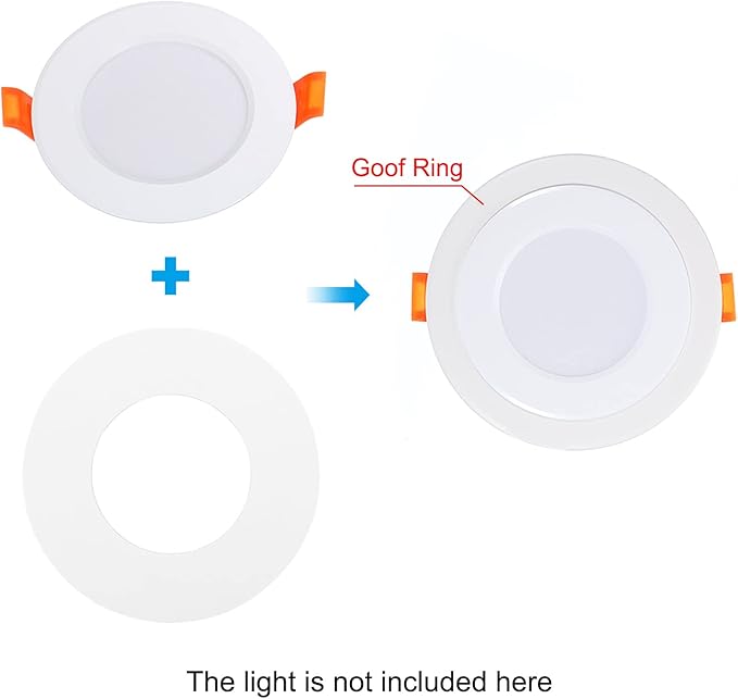 PATIKIL 4.9" ID 6.7" OD Light Trim Ring - Image 6