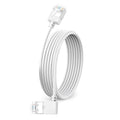 Slim Cat 6 Ethernet Cable 90° Left Angled 30 Feet, Ultra Thin & Flexible Rj45 by DUTEVOLNS