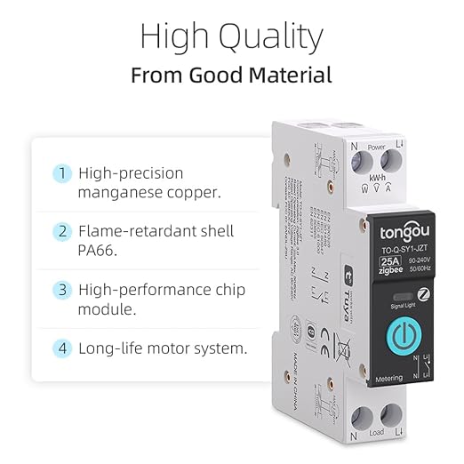 TONGOU ZigBee Smart Switch 25A - Image 7