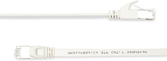 Amazon Basics RJ45 Cat 7 Ethernet Patch Cable, Includes 25 Nails, 100 Foot - Image 2
