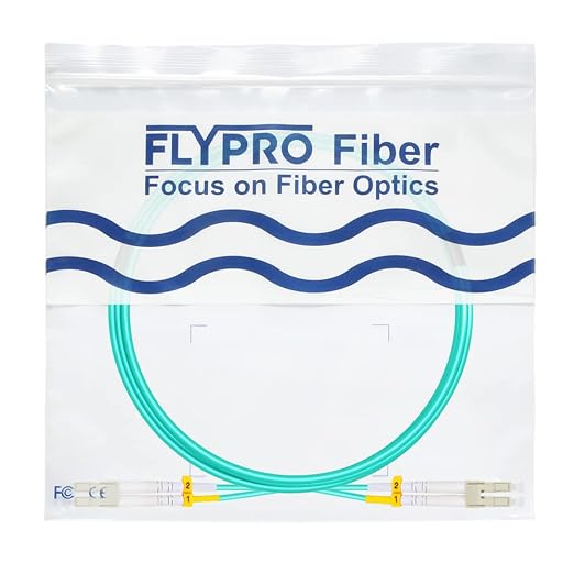 FLYPROFiber- LC to LC Fiber Patch Cable OM3 4M, Length Options: 0.2m-200m - Image 7