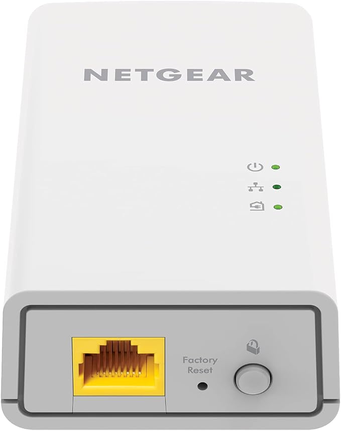 NETGEAR Powerline Adapter Kit, 1000 Mbps Wall-Plug, 1 Gigabit Ethernet Ports - Image 3