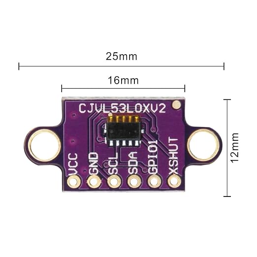 ACEIRMC VL53L0X Time-of-Flight Laser Ranging Sensor Breakout 940nm GY-VL53L0XV2 - Image 4
