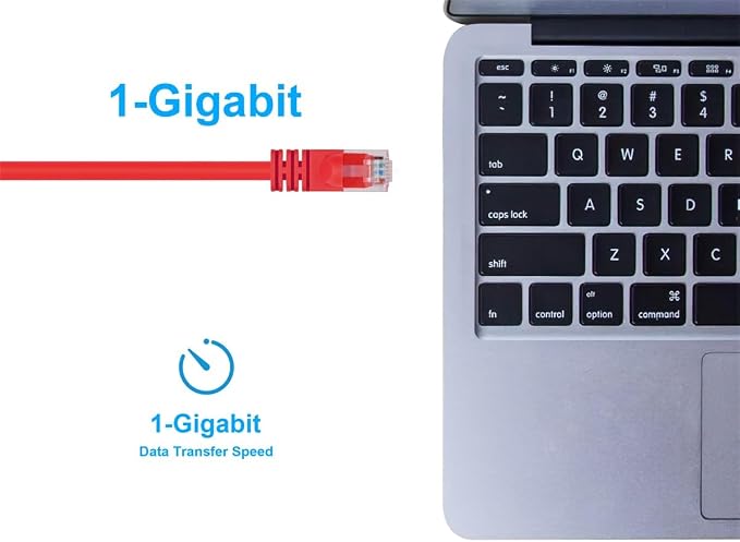 Monoprice 1FT 24AWG Cat6 550MHz UTP Ethernet Bare Copper Network Cable - Image 5