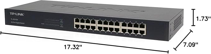 TP-Link TL-SG1024 | 24 Port Gigabit Ethernet Switch | Plug and Play | Sturdy - Image 2