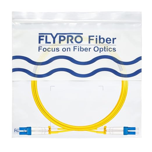 FLYPROFiber- OS2 LC to LC Fiber Patch Cable | Length Options: 0.2m-300m - Image 7