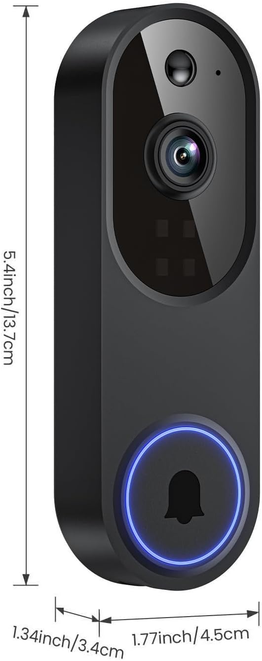 Video Doorbell Camera, Wireless Security Camera, Battery Powered, AI Motion - Image 6