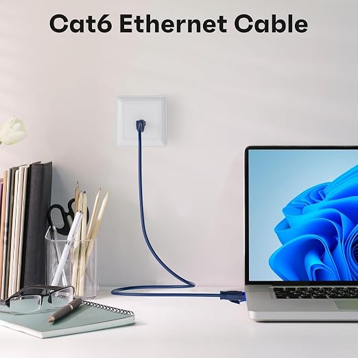 Cat6 Ethernet Cable 0.6 FT, Snagless Short Cat 6 Patch Cord, RJ45 Pure Copper - Image 4