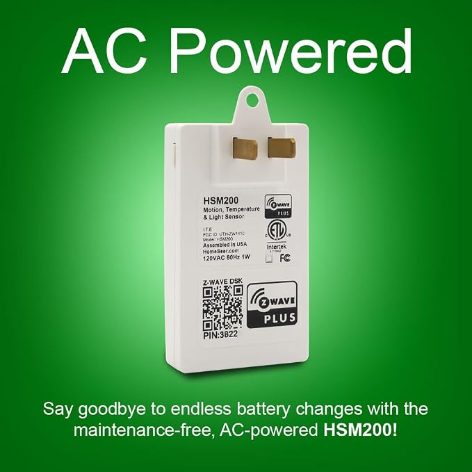 HomeSeer HSM200 Z-Wave Multi-Sensor - Image 5