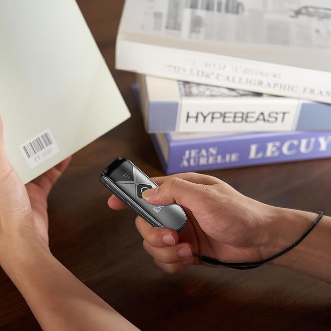 Eyoyo Bluetooth 2D&1D Barcode Scanner, Portable Wireless Mini Barcode Reader - Image 7