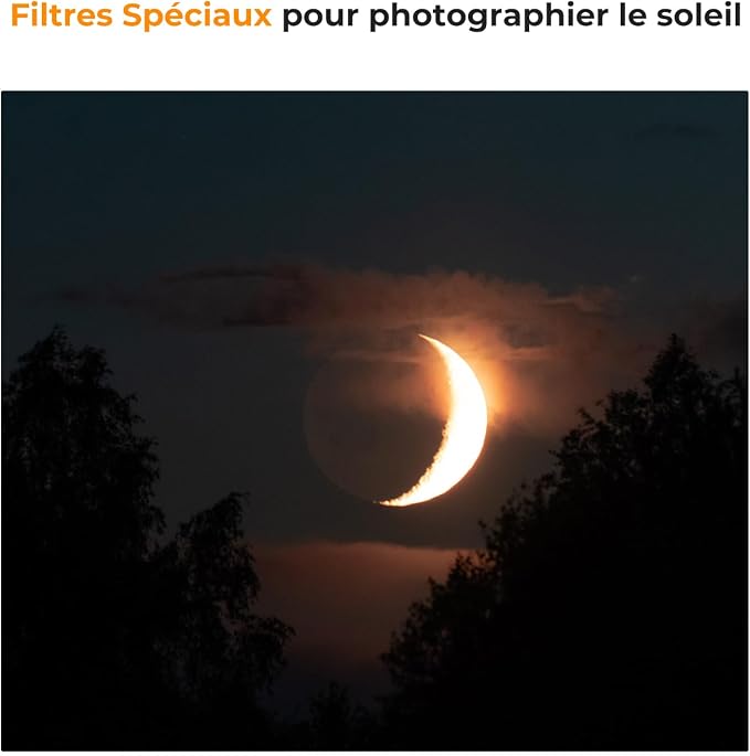 K&F CONCEPT 67mm ND1000000 ND Lens Filter Solar Eclipse Neutral Density Camera - Image 3