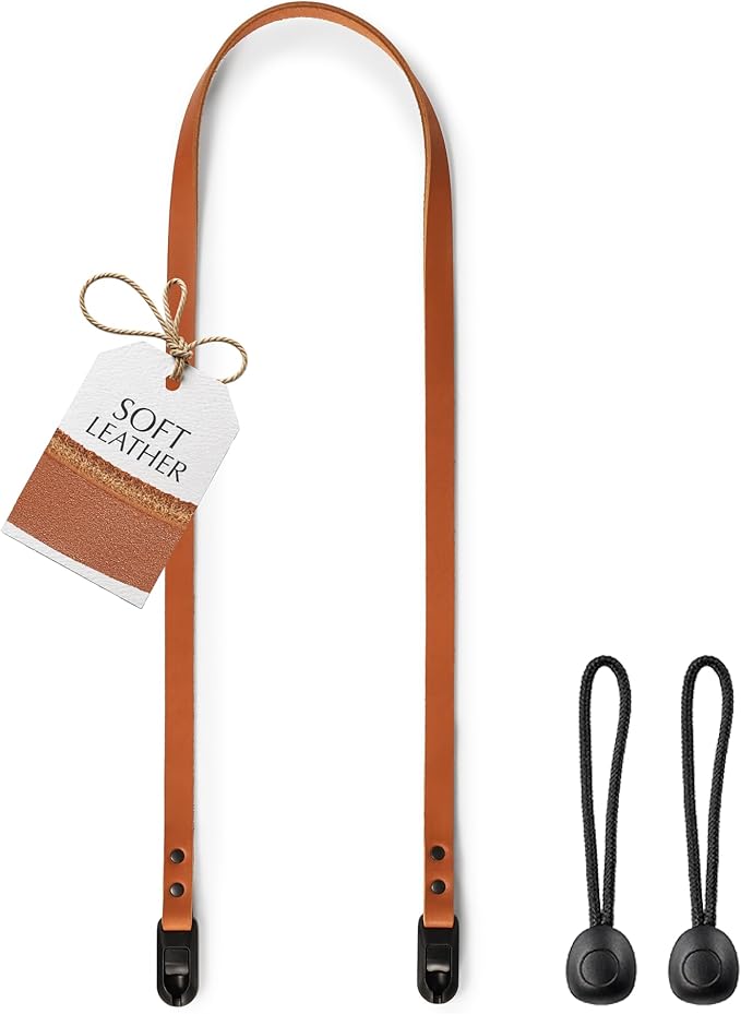 C Coiro Thin Leather Camera Strap by CCoiro