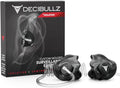Decibullz Custom Molded Security Radio Surveillance Earpiece Set, Thermo-Fit by Decibullz