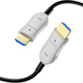 8K Fiber Optic HDMI 2.1 Cable 25ft, Active HDMI Cable Slim, High Speed Fiber by RUBMUD