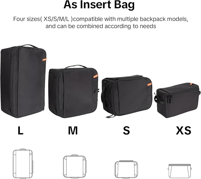 PGYTECH Small Camera Insert Bag, Waterproof Lens Pouch - Image 3