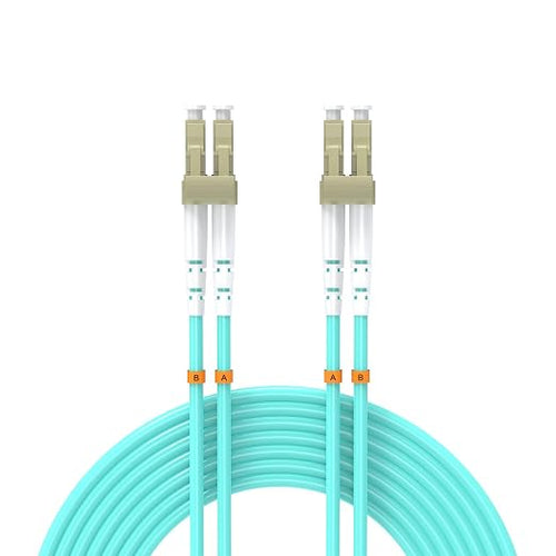1.8Meters 6ft LC/UPC-LC/UPC 10GB Multi-Mode Fiber Optic Cable LC to LC OM3 by Buacoz