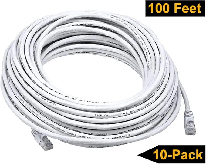 iMBAPrice 1' Cat5e Network Ethernet Patch Cable, 10 Pack - Image 9