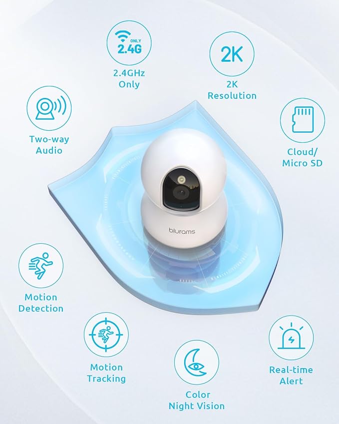 blurams 5G Pet Camera 2K, 360° PTZ Dog Camera - Image 6
