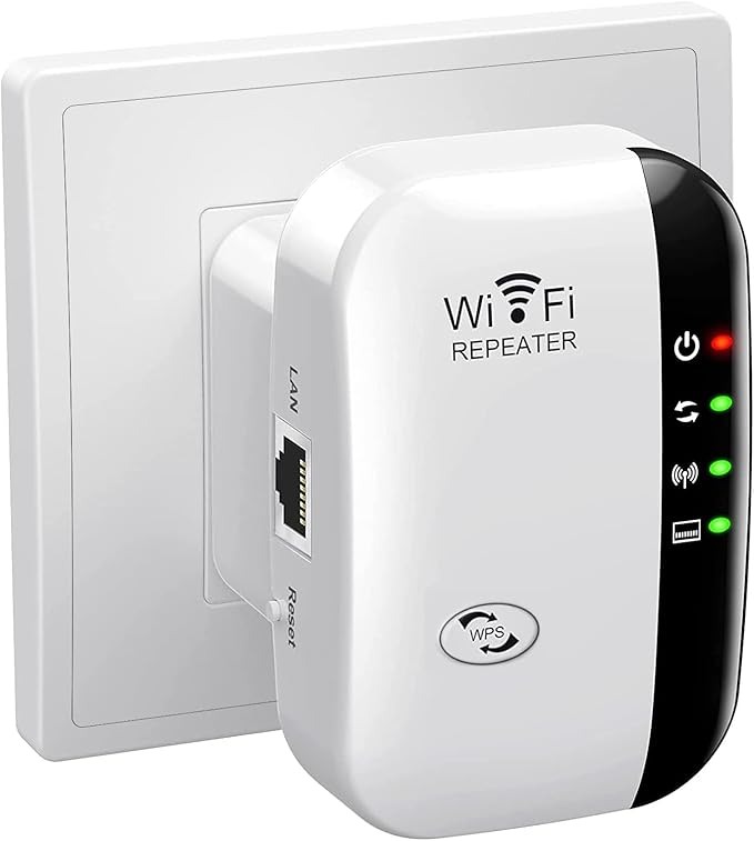 WiFi Extender, WiFi Signal Booster Up to 5800sq.ft and 52+ Devices, WiFi Range by Jancane