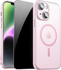 for iPhone 14 Plus Case with Privacy Screen Protector and Camera Protection by ZOZDOKG