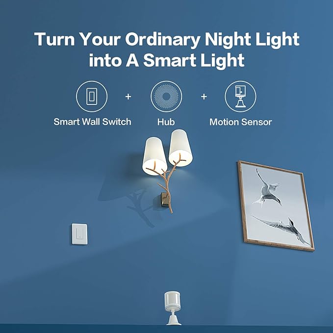 Aqara Smart Light Switch, Requires AQARA HUB, Zigbee Switch, Remote Control and - Image 4
