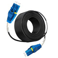 50ft Uniboot LC to LC Outdoor Armored Fiber Patch Cable, Single Mode Duplex by Bangun