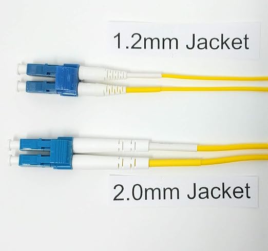 35 Meter Singlemode Duplex 1.2mm Ultra High Density Fiber Optic Cable - Image 5