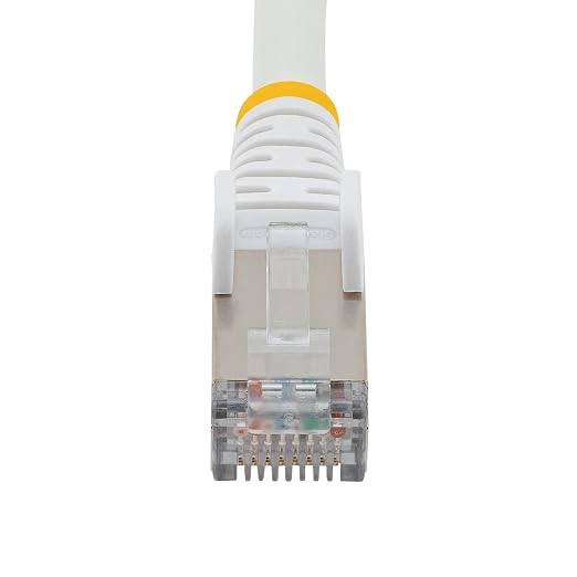 StarTech.com 50ft White CAT6a Ethernet Cable, Snagless RJ45, 100W PoE++ - Image 4