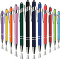 Oddmoal Ballpoint Pen with Stylus Tip, Soft Touch Click Metal Pen, 1.0mm Medium by Oddmoal