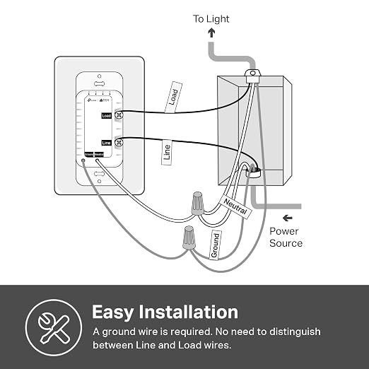 Kasa Smart Light Switch HS200P3, Single Pole, Needs Neutral Wire, 2.4GHz Wi-Fi - Image 7