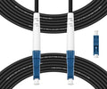 Fibergaga-75M OS2 LC to LC Fiber Optic Cable Outdoor Armored Single Mode by Fibergaga