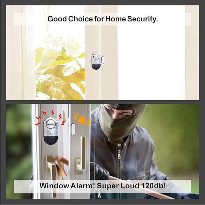 Door Alarms for Kids Safety, 120dB Loud Window Alarms for Home Security - Image 6