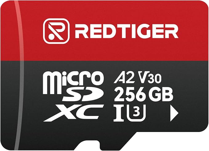 REDTIGER High Speed 256GB Micro SD Card by REDTIGER