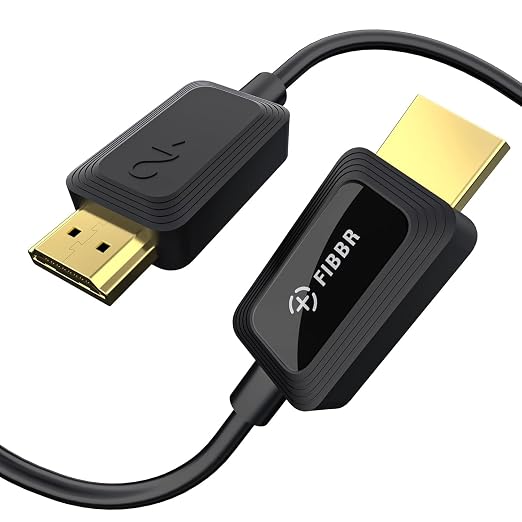 8K Fiber Optic HDMI Cable 16.5ft, 48Gbps Ultra High-Speed HDMI 2.1 Cable by FibbrOfficial