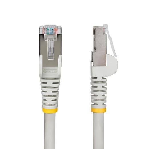 StarTech.com 6ft Gray CAT6a Ethernet Cable, Snagless RJ45, 100W PoE++, 27AWG - Image 2