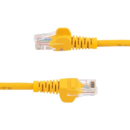 STARTECH.COM 25FT Yellow SNAGLESS CAT5E Patch Cable - Image 3