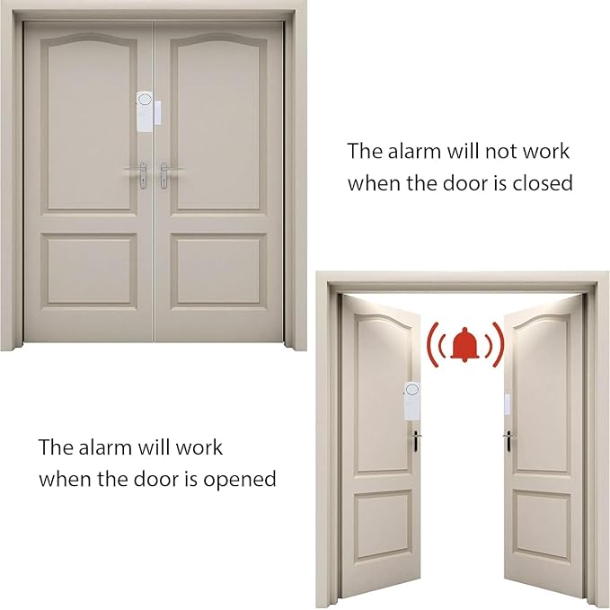 Door Window Alarm, 90DB Door Alarms - Image 6