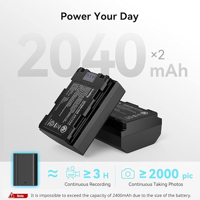 SmallRig Replacement Camera Battery Charger Set - Image 2