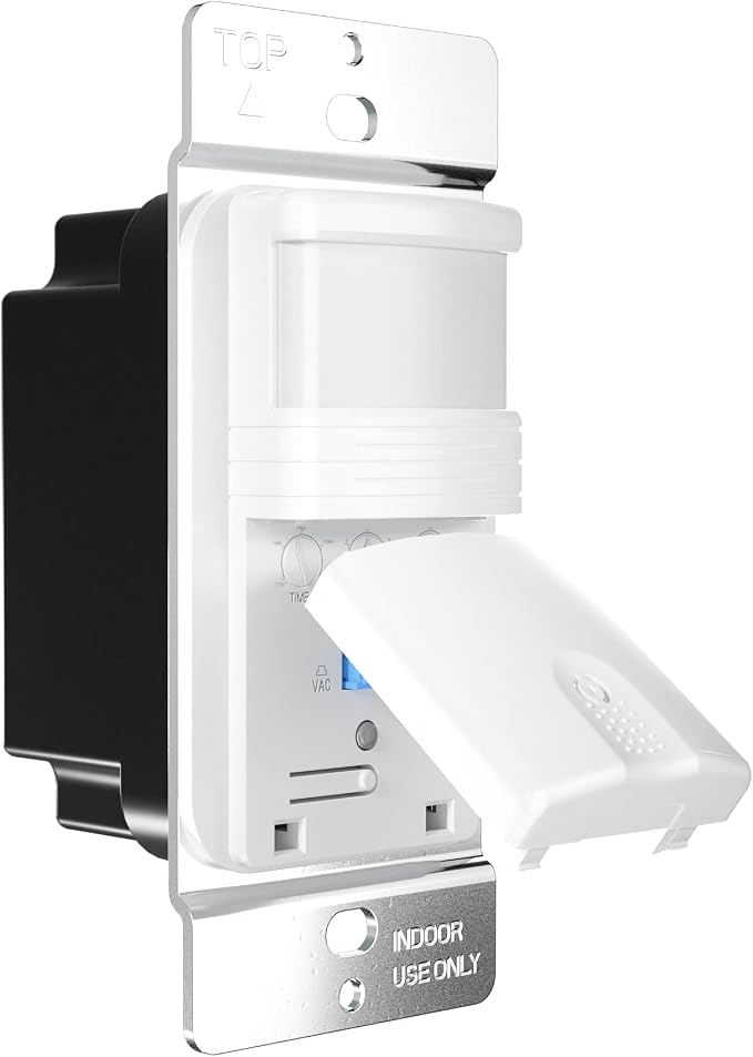 4 Pack, 3-Way Motion Sensor Light Switch, Neutral Wire Required, Indoor in-Wall - Image 8