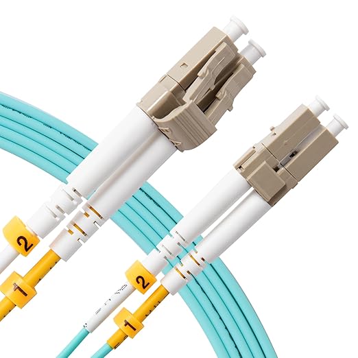 KeepFly Fiber- OM4 LC to LC Fiber Patch Cable 50M/164ft, Length Option:0.2m-200m - Image 2