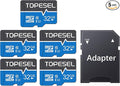 TOPESEL 32GB Micro SD Card 5Pack Micro-SDHC Memory Card UHS-I, High Speed Flash by TOPESEL