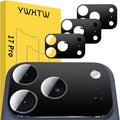 YWXTW [0 Bubbles for iPhone 17 Pro Camera Lens Protector, Full Coverage by YWXTW