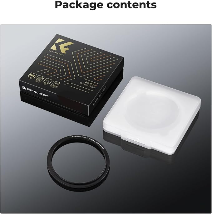 K&F CONCEPT 52-82mm Magnetic Filter Adapter Ring, - Image 6