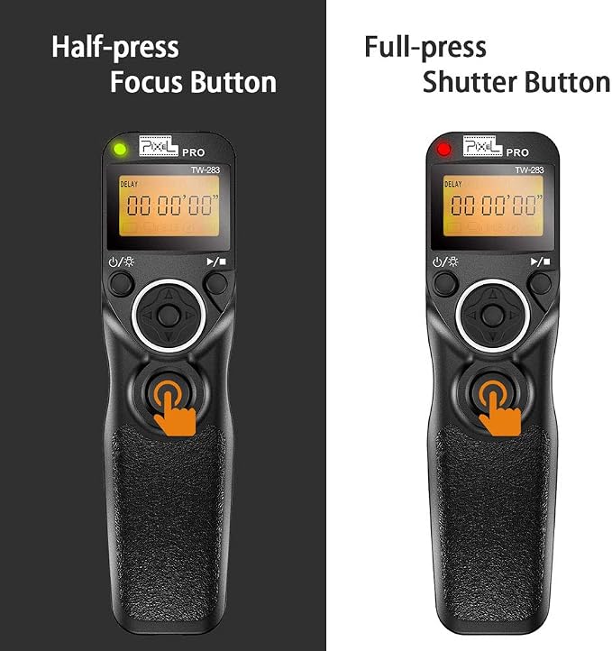 Remote Shutter Compatible for Canon, PIXEL Wireless Shutter Release Timer - Image 9