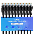 Cat6 Ethernet Cable 0.5 Feet 10 Pack Network RJ45 Cat6 Internet Patch Cable by XANHAM