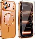 Magnetic Glossy Case for iPhone 17 Pro Max, iPhone 17 ProMax Phone Case Slim by Unknown