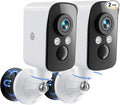 300° Pan Wireless Outdoor Security Camera, No Subscription Free 7-Day Cloud/SD by Proectwhatmatters