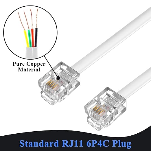 Phone Cord 15FT, Landline Telephone Cable - Image 2